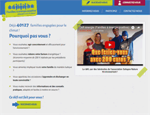 Tablet Screenshot of dracenie.familles-a-energie-positive.fr